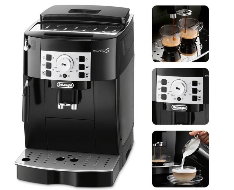 A DeLonghi kávéfőző felszereltsége